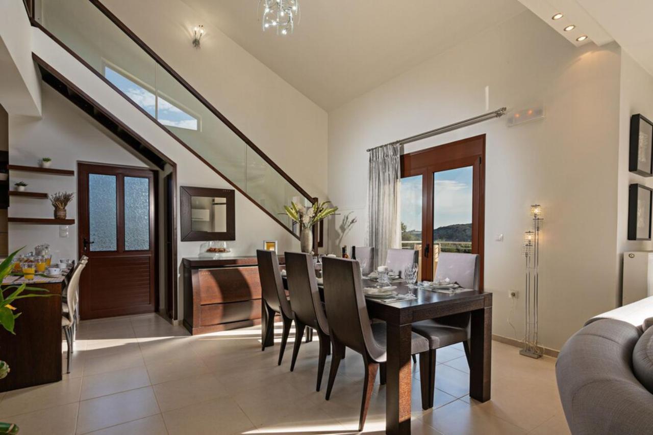 Villa Ellovos With Private Pool Ретимно Экстерьер фото