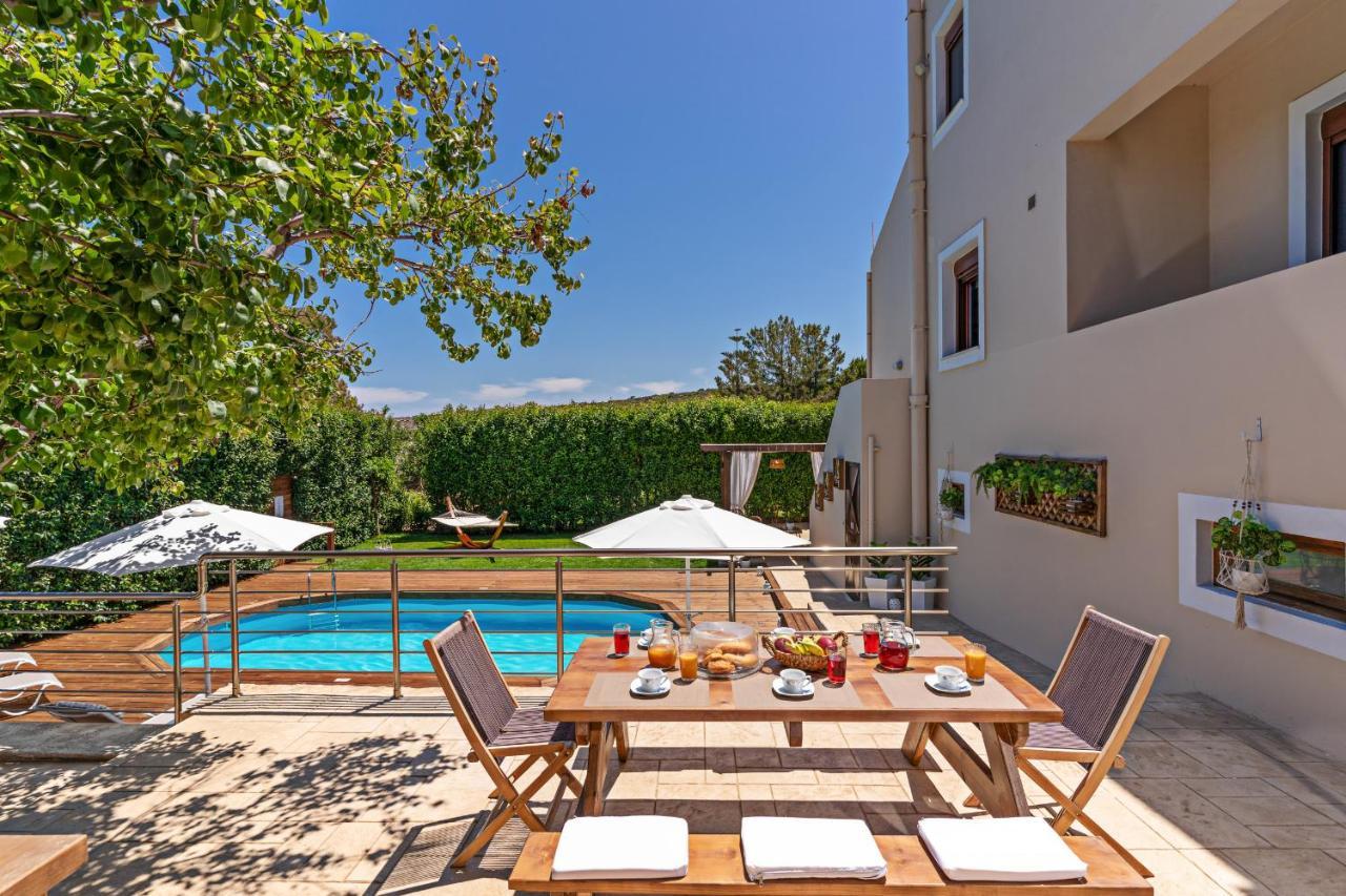 Villa Ellovos With Private Pool Ретимно Экстерьер фото